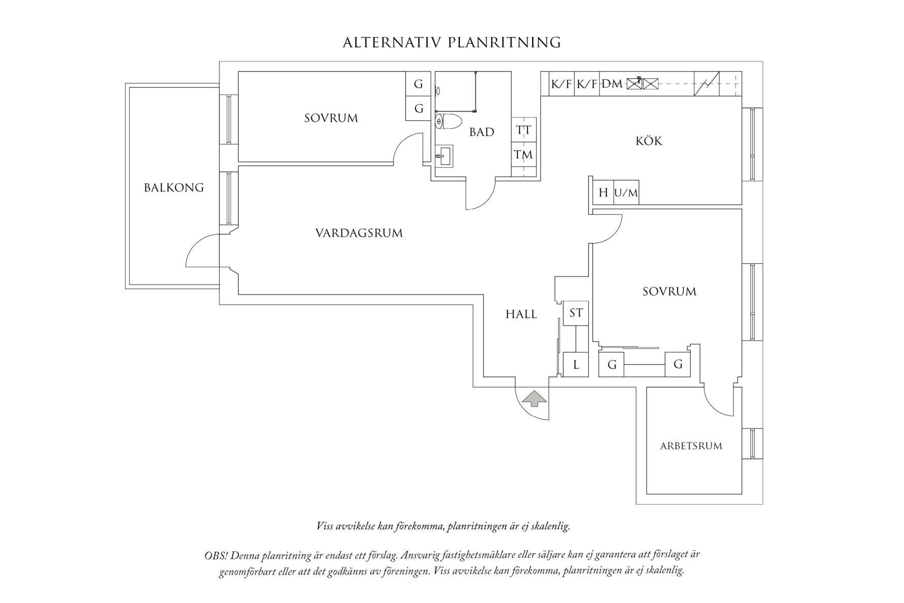 Planritning 2 Broslättsgatan 13