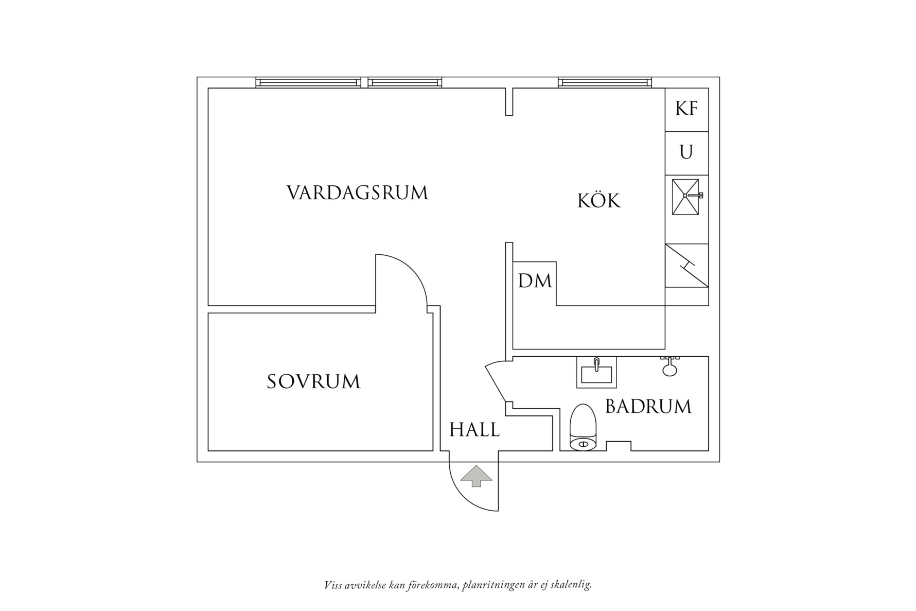 Planritning 1 Olof Rudbecksgatan 21