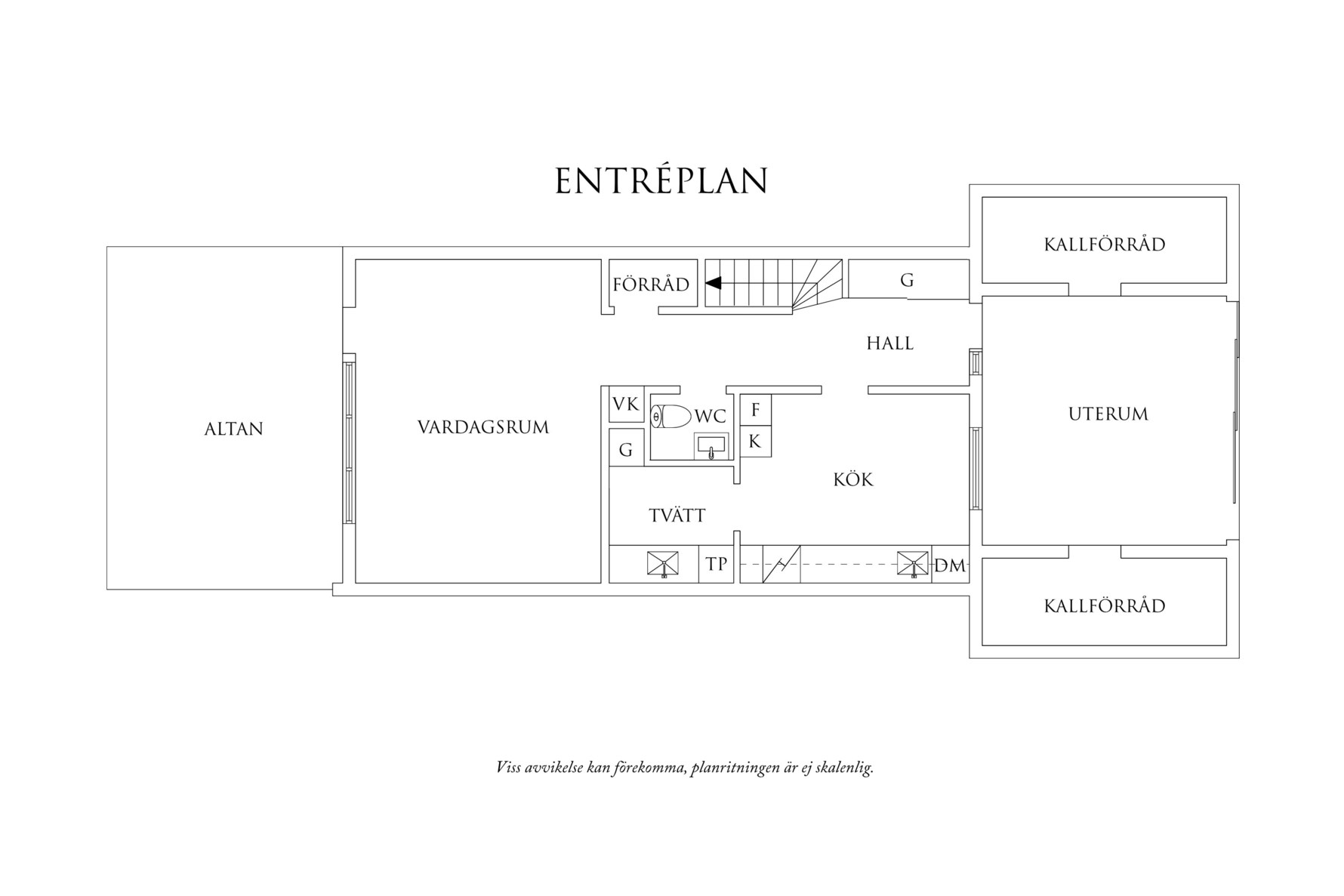 Planritning 1 Skrivarevägen 46