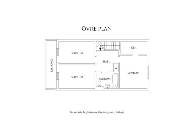 Planritning 2 Skrivarevägen 46