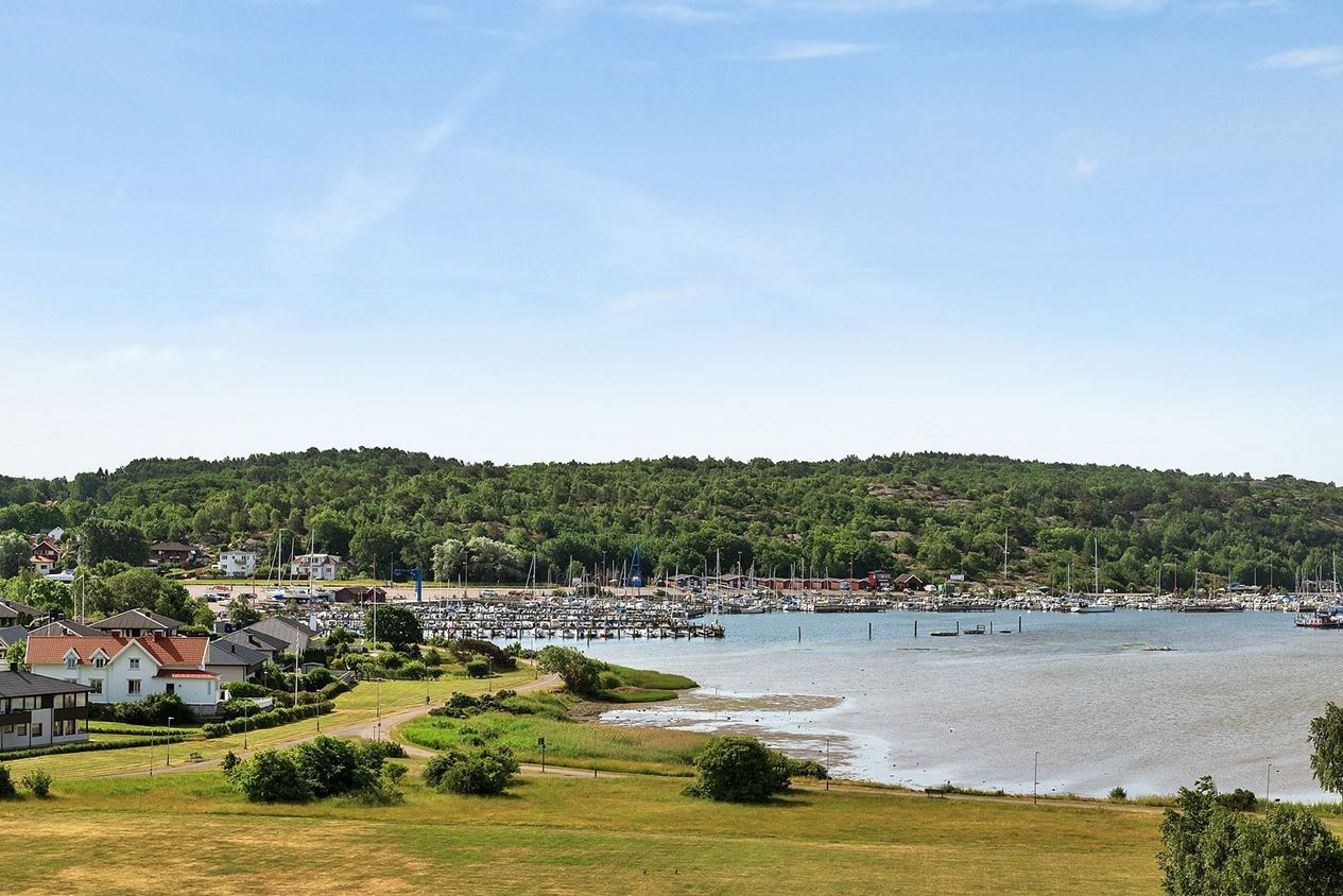 Panoramautsikt över Hinsholmskilen