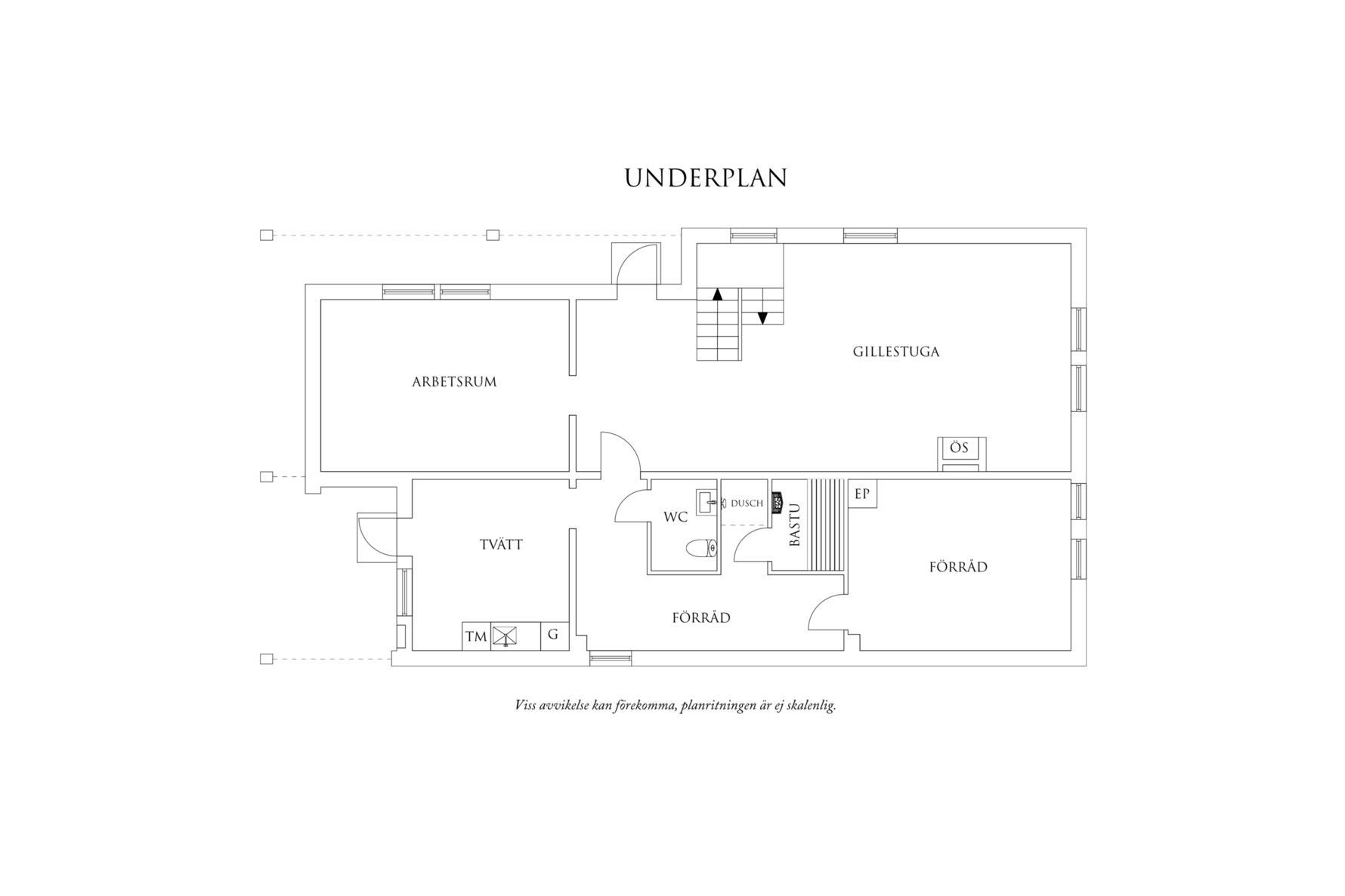 Planritning 2 Vittens gata 6