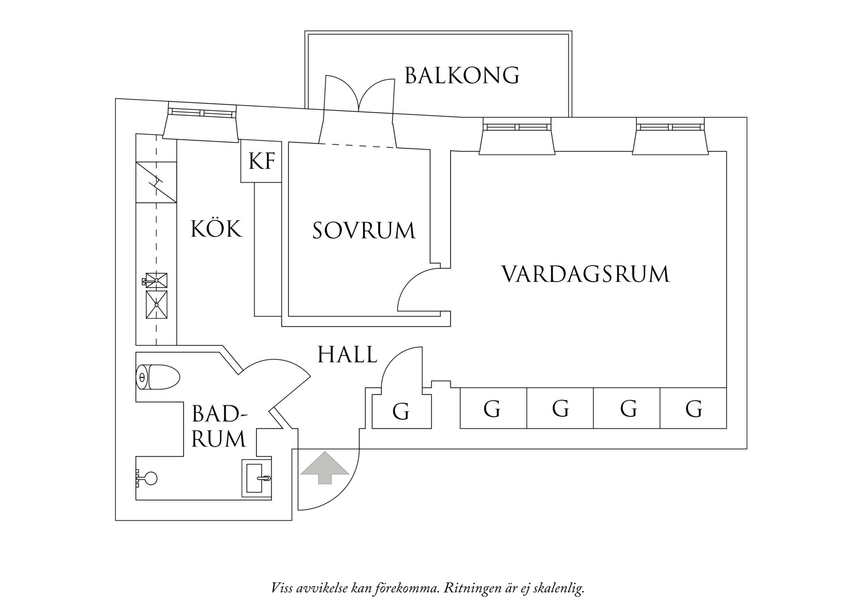 Planritning 1 Stureplatsen 2