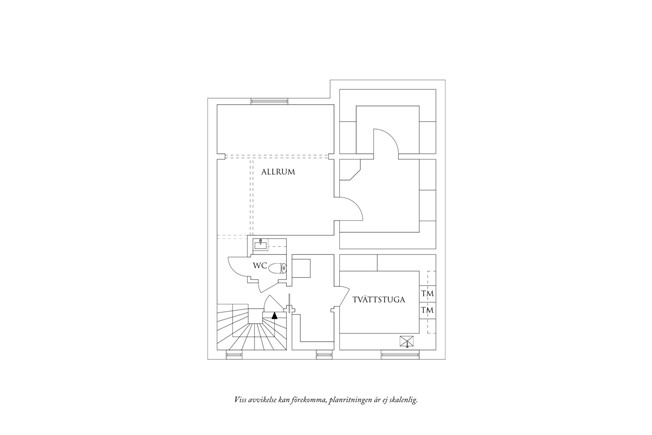 Planritning 3 Rågångstigen 4