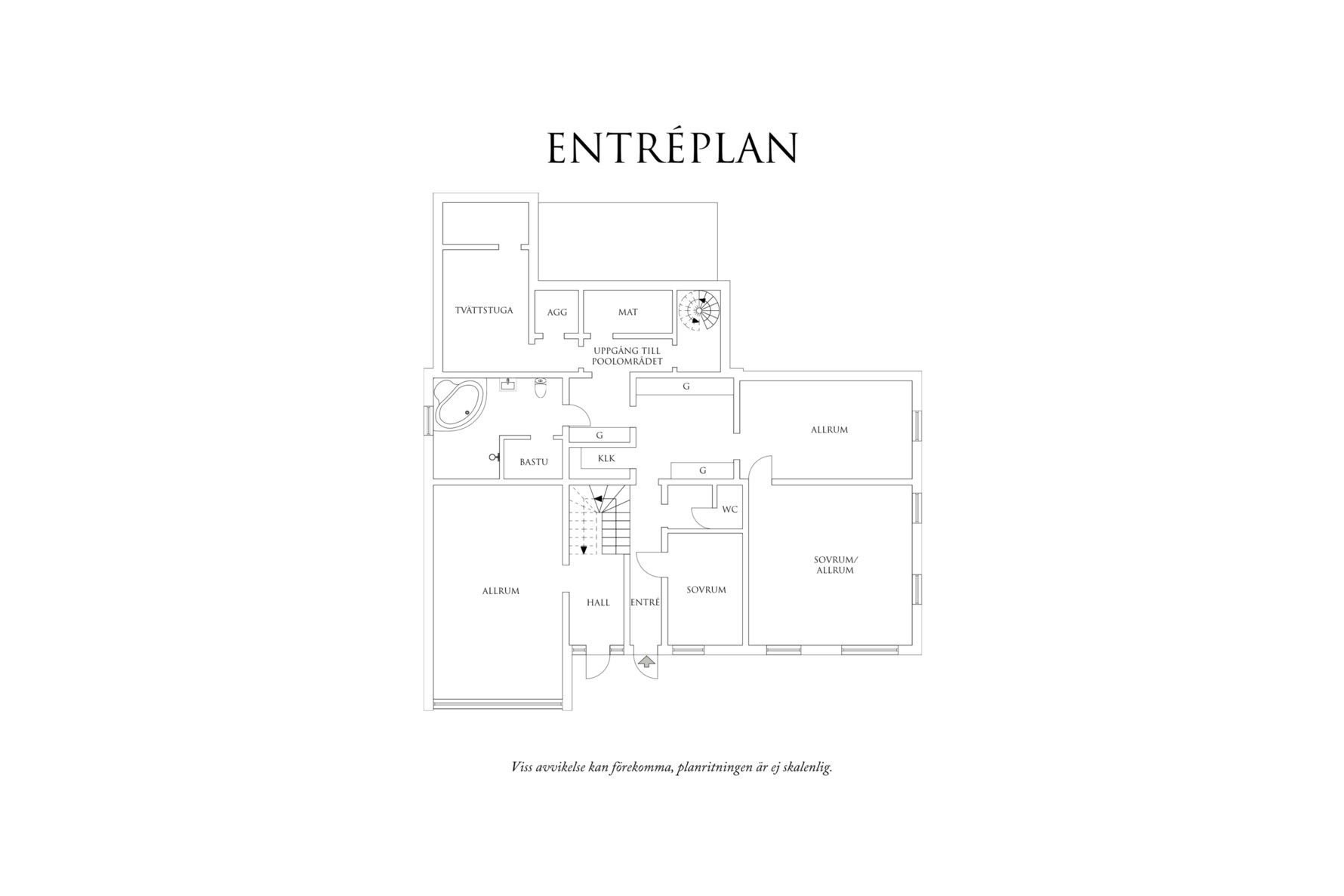 Planritning 1 Askims kyrkåsväg 23