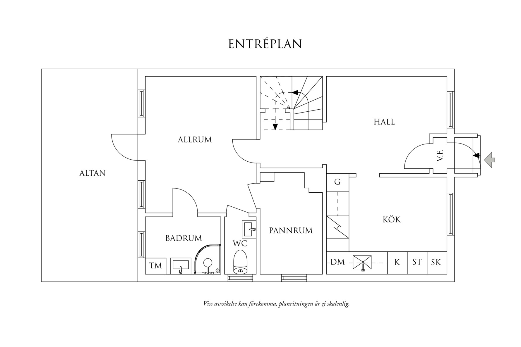 Planritning 1 Morgongatan 14