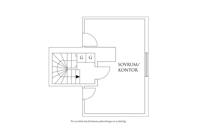 Planritning 3 Morgongatan 14