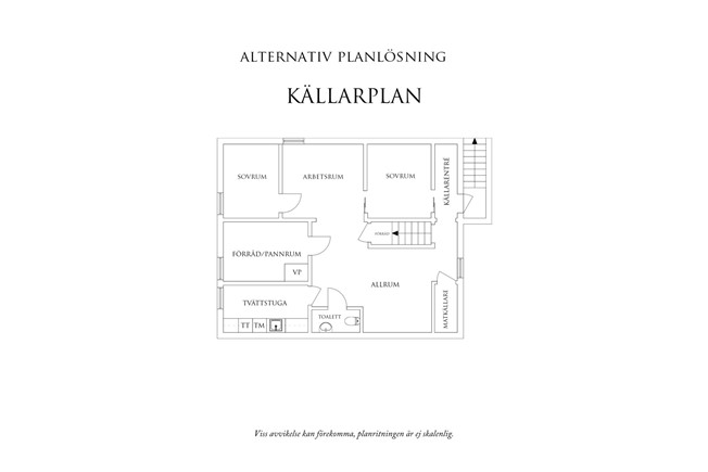 Planritning 3 Bronsyxegatan 6