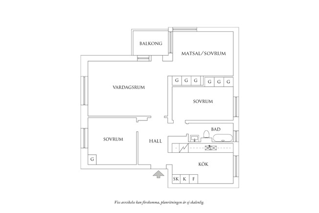 Planritning 1 Silvermyntsgatan 32