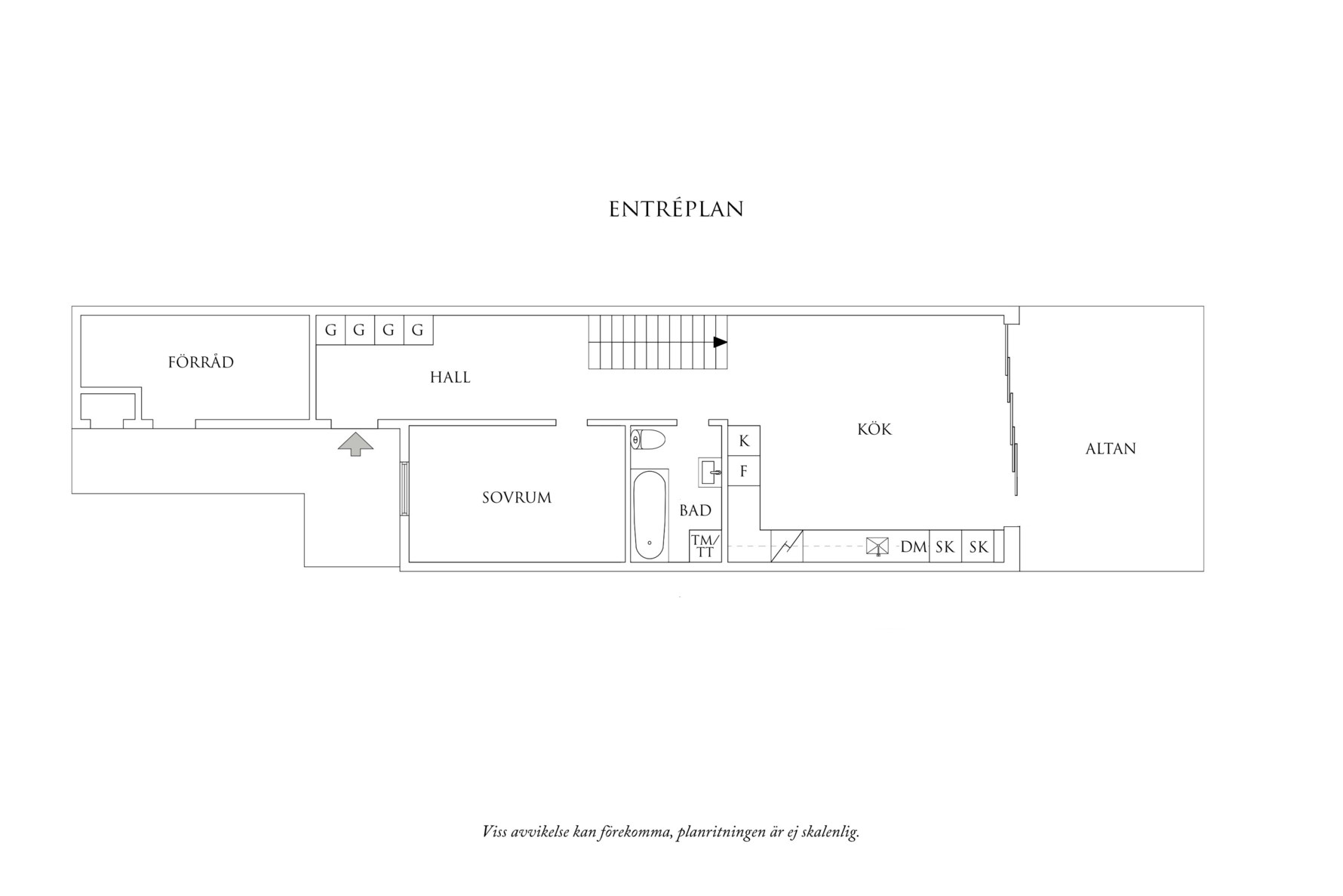 Planritning 1 Växelmyntsgatan 13M