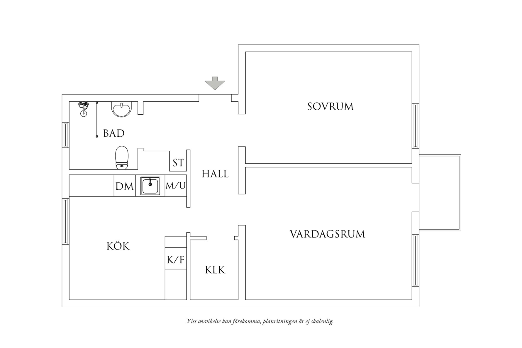 Planritning 1 Lådämnesgatan 13
