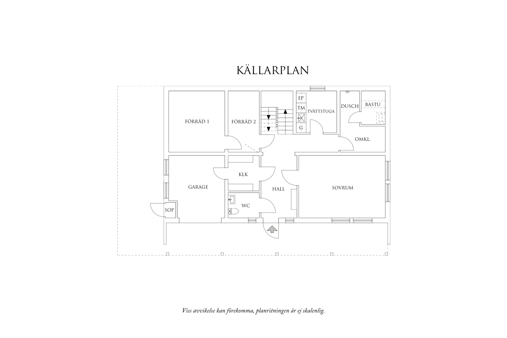 Planritning 1 Nybyggaregatan 11