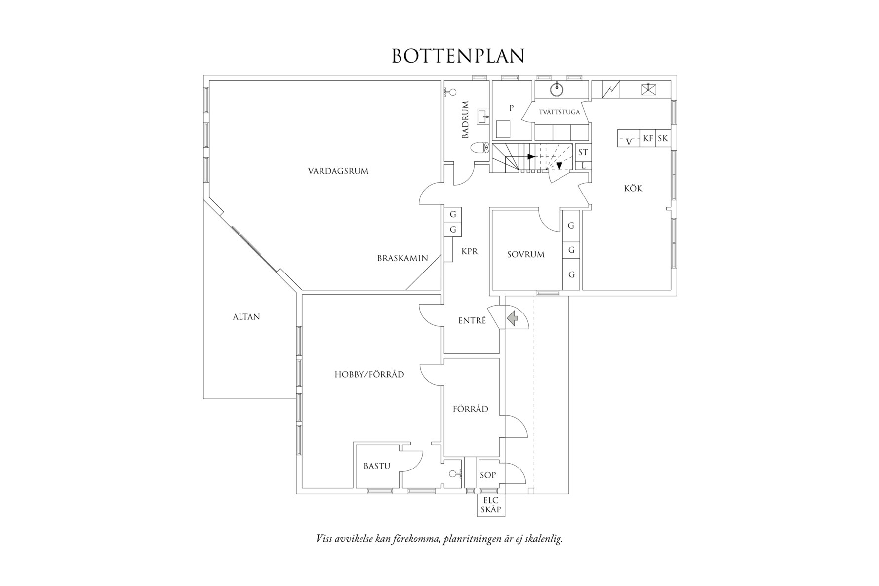 Planritning 1 Tångelund 11C