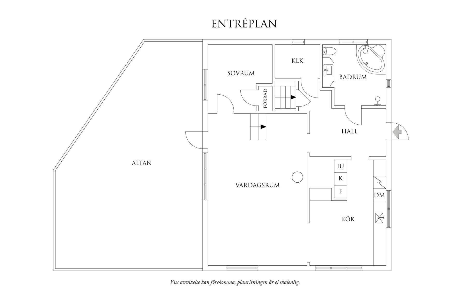 Planritning 1 Stora Älsjövägen 57