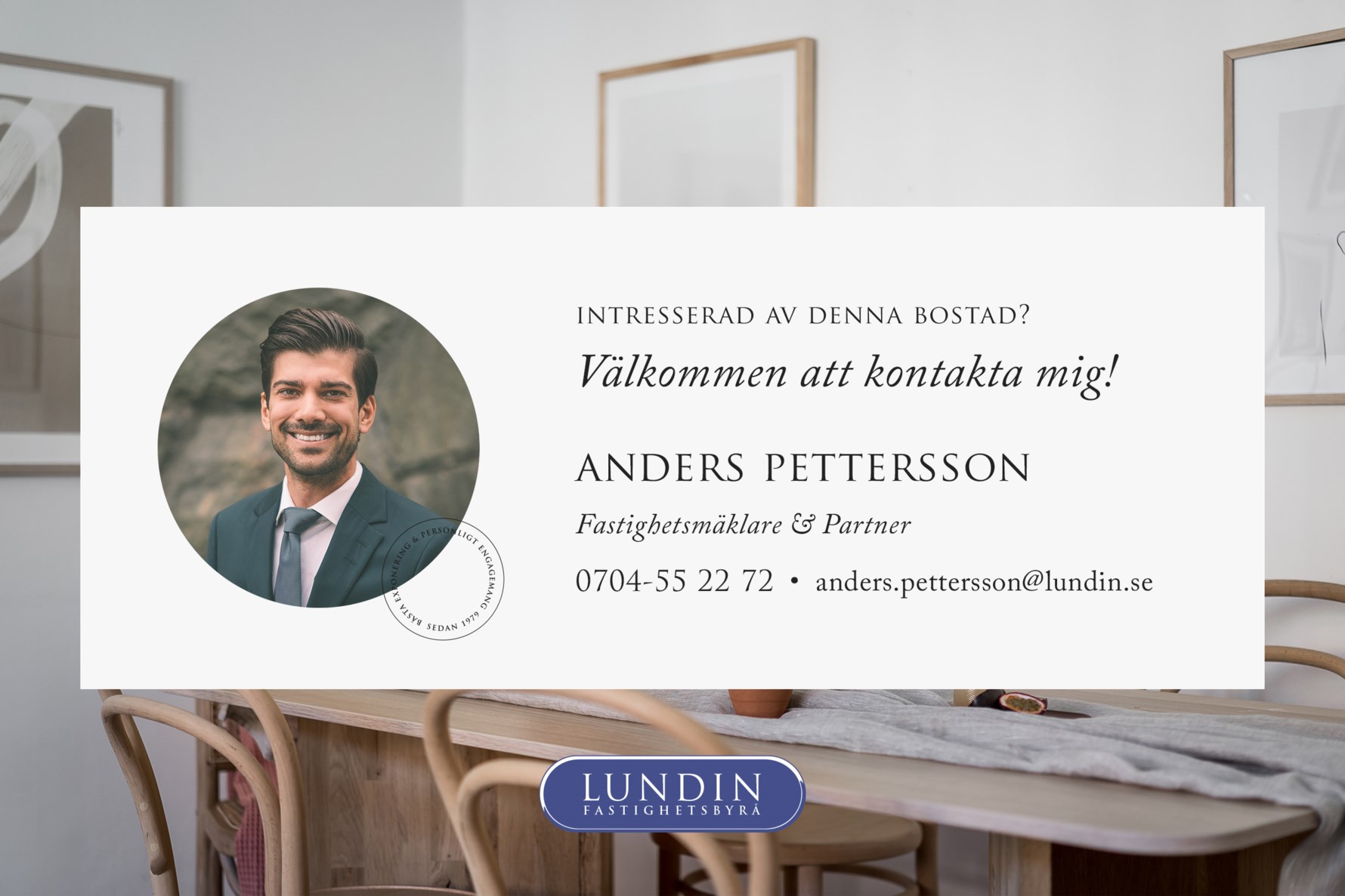 Välkommen att kontakta Anders