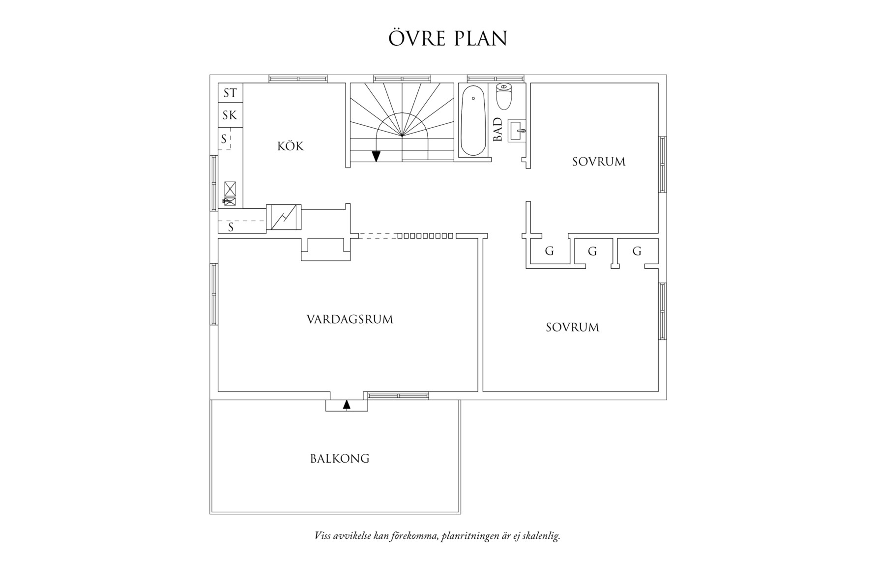 Planritning 1 Skolvägen 56