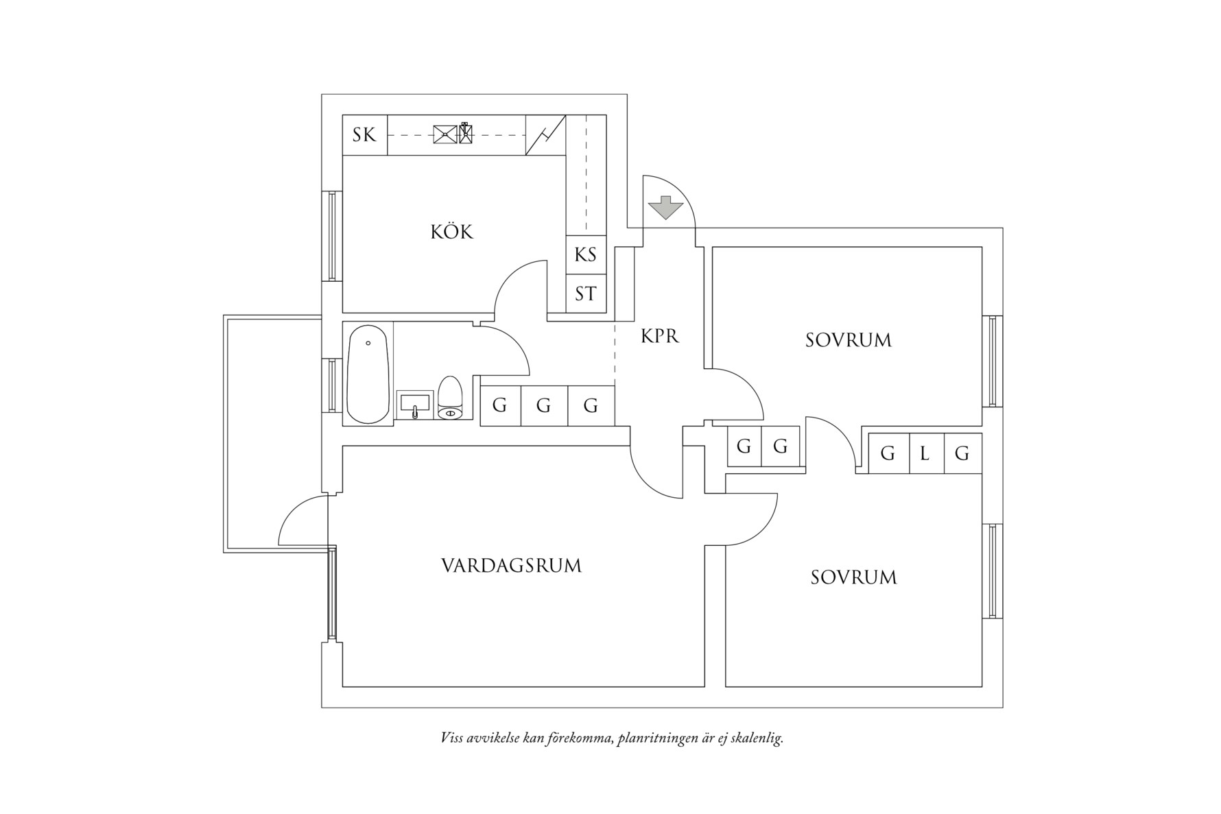 Planritning 1 Plåtmyntsgatan 9