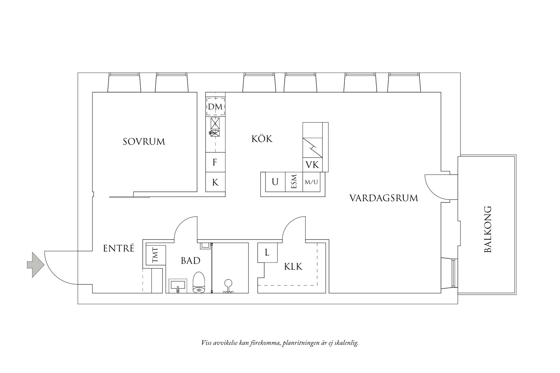 Planritning 1 Bratteråsgatan 72
