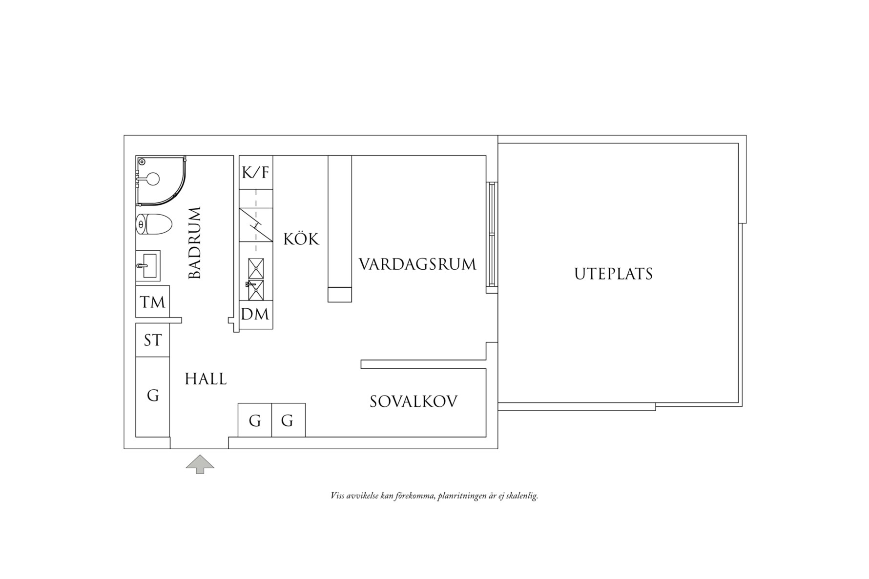 Planritning 1 Teatergatan 17