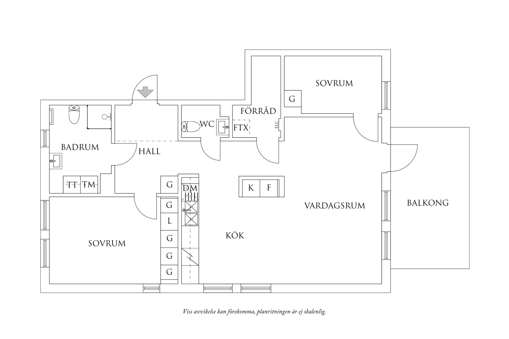 Planritning 1 Särö Centrumväg 22