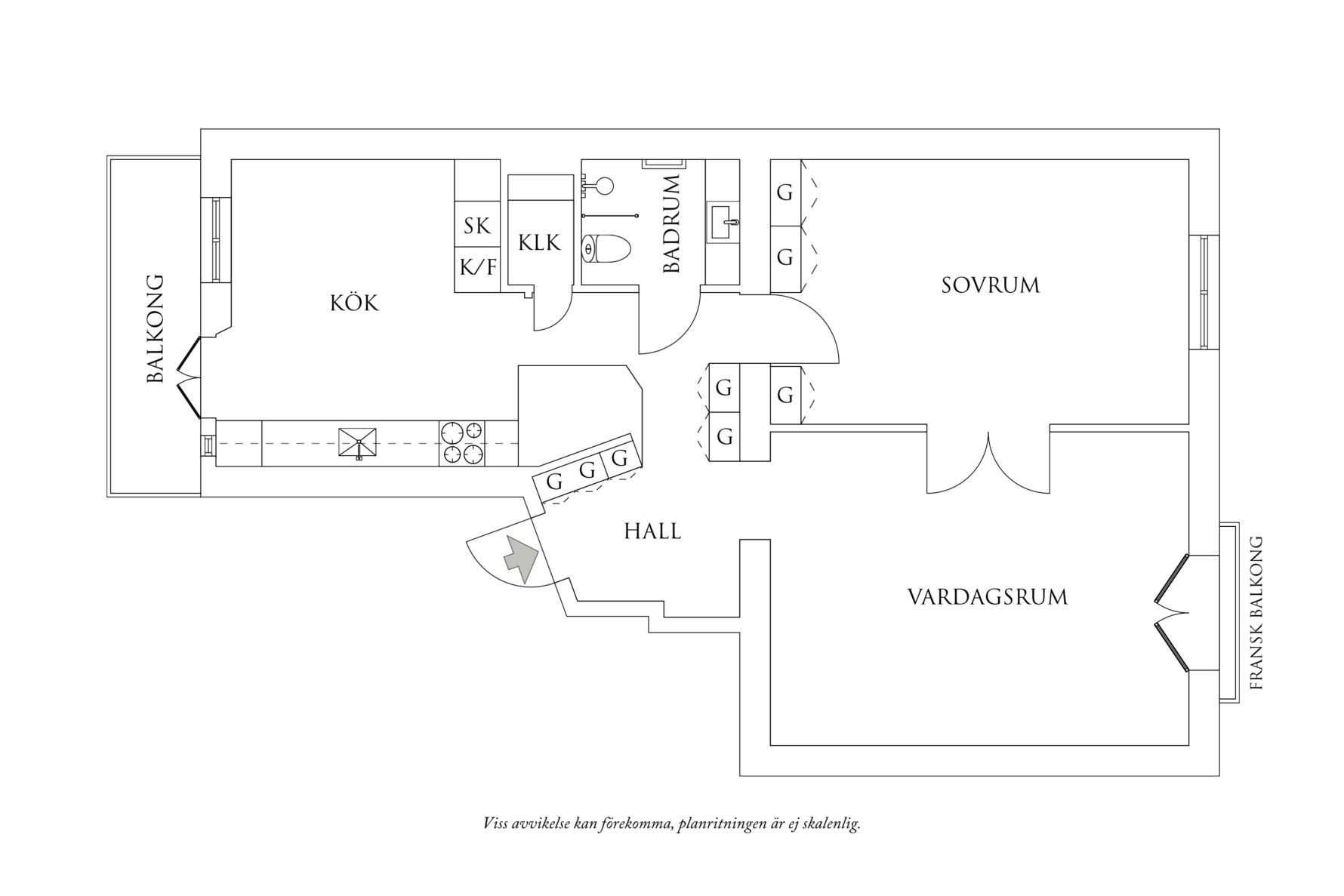 Planritning 1 Teknologgatan 2