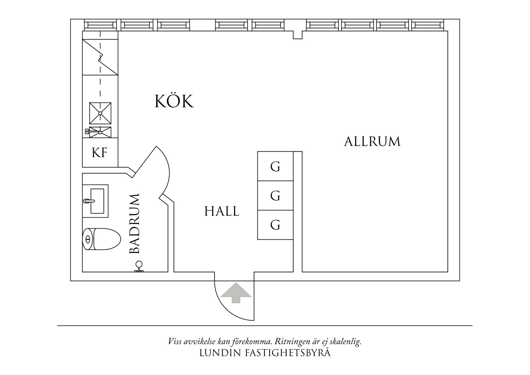 Planritning 1 Mattssonsliden 4