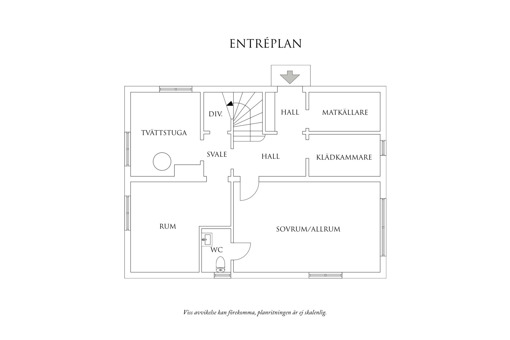 Planritning 2 Skolvägen 56
