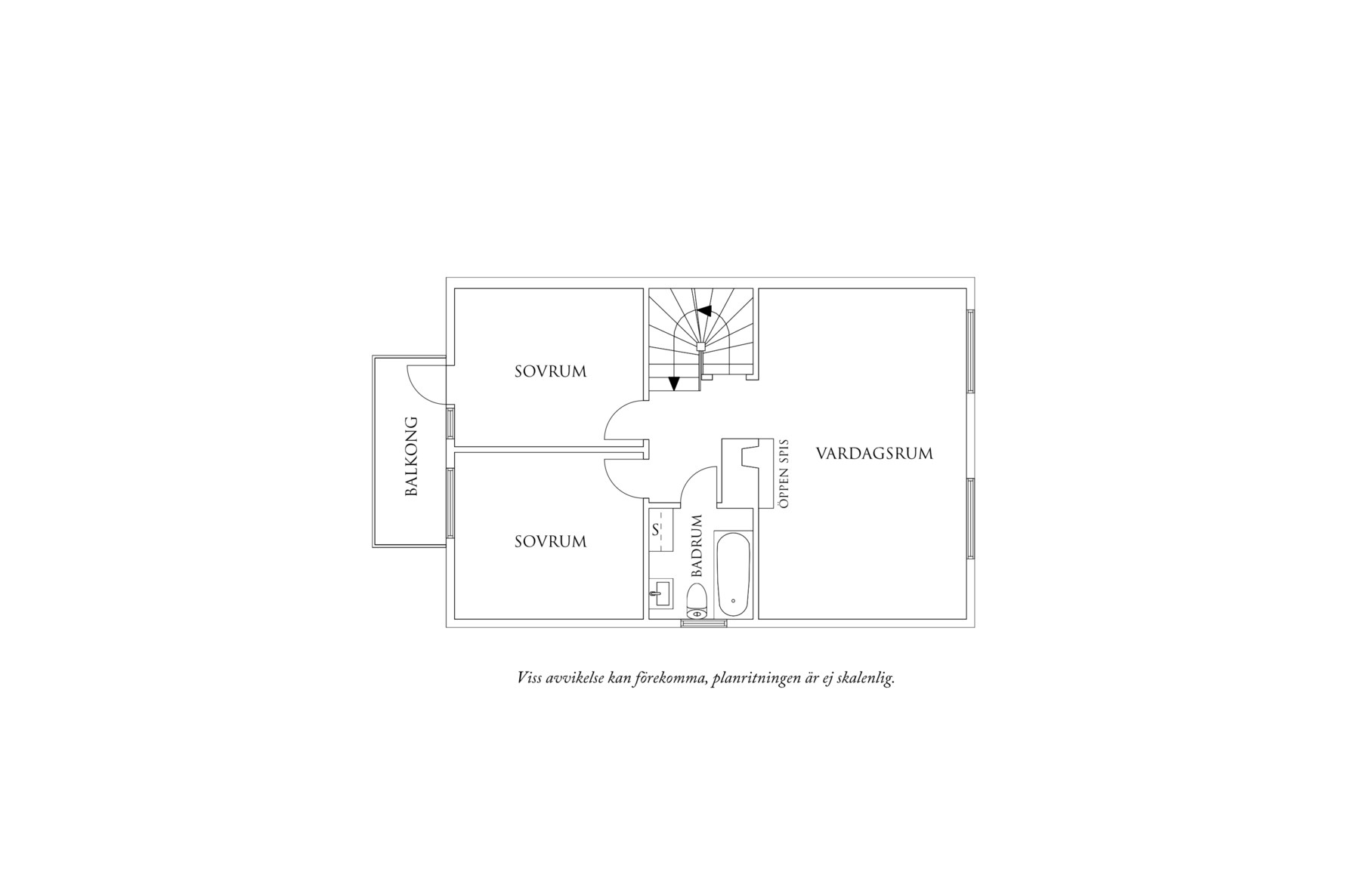 Planritning 2 Gryningsgatan 14