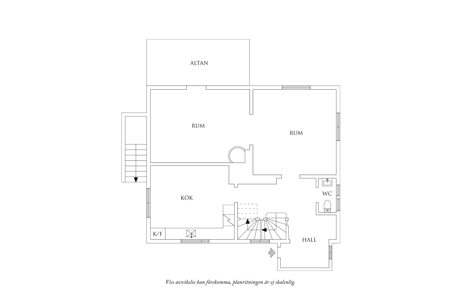 Planritning 2 Kungälvsgatan 11