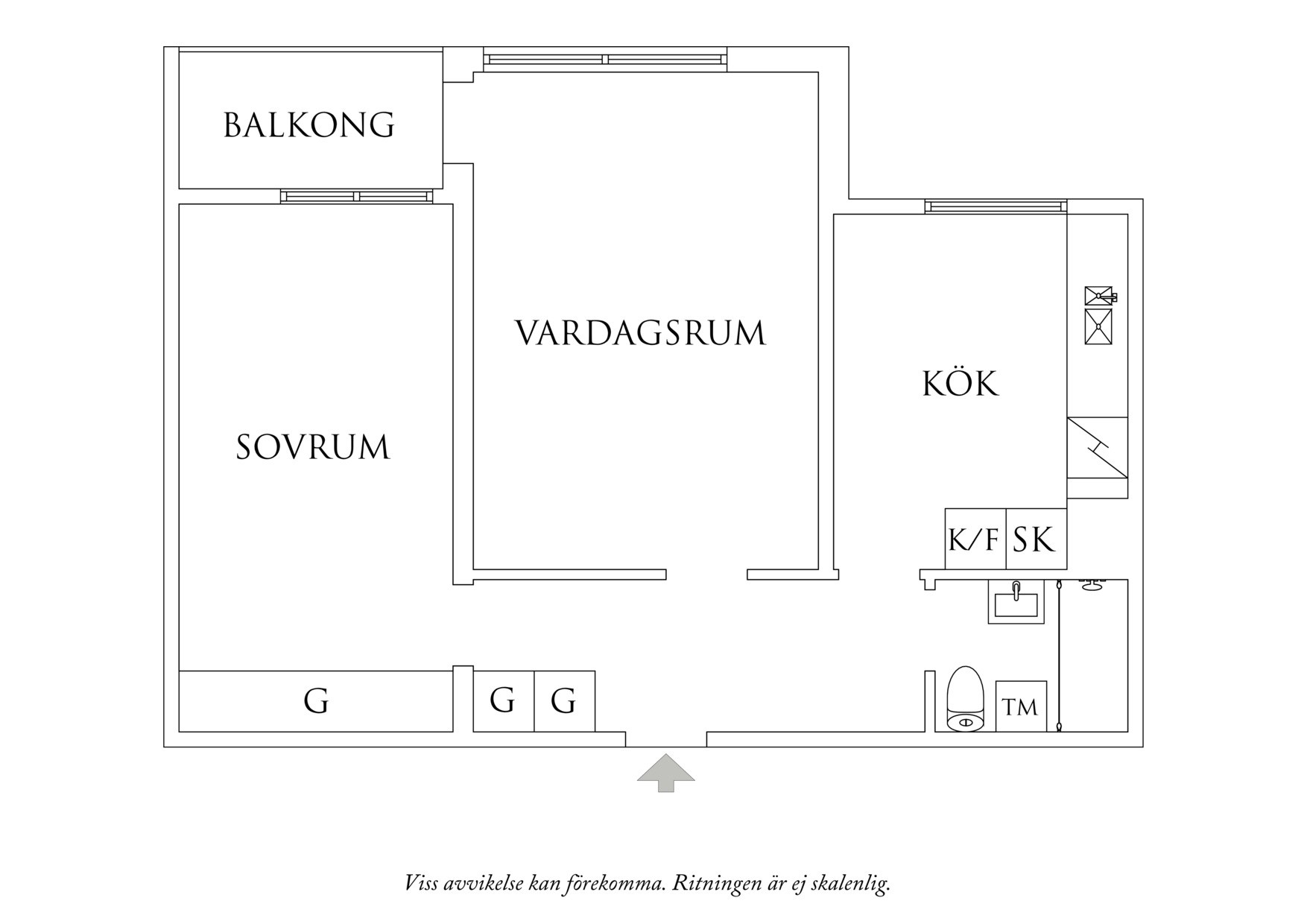 Planritning 1 Nordostpassagen 15