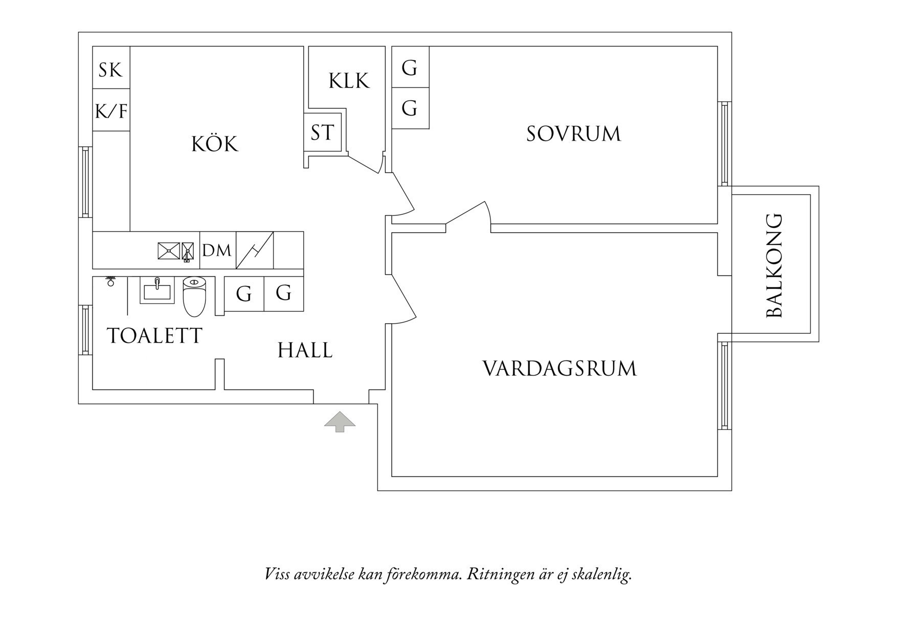 Planritning 1 Toppsegelsgatan 15