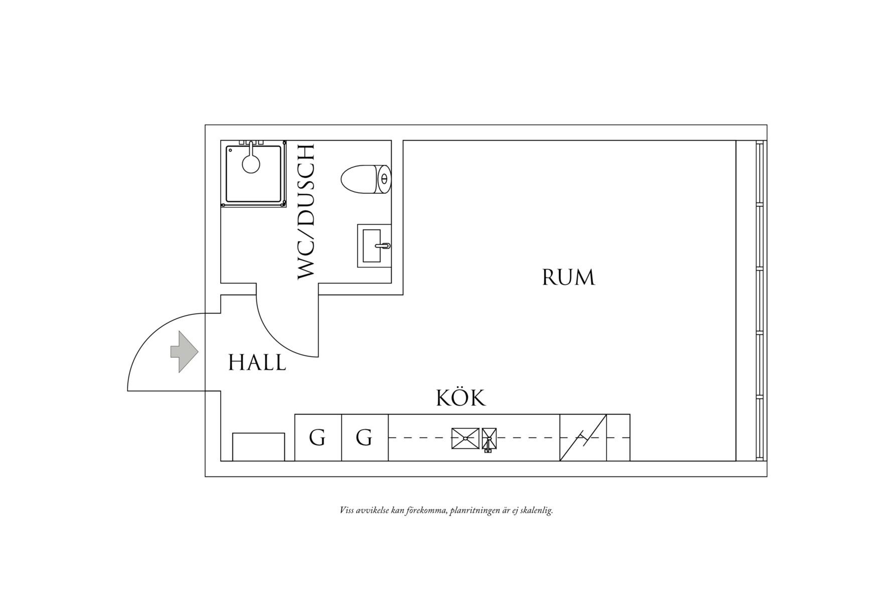 Planritning 1 Mattssonsliden 14
