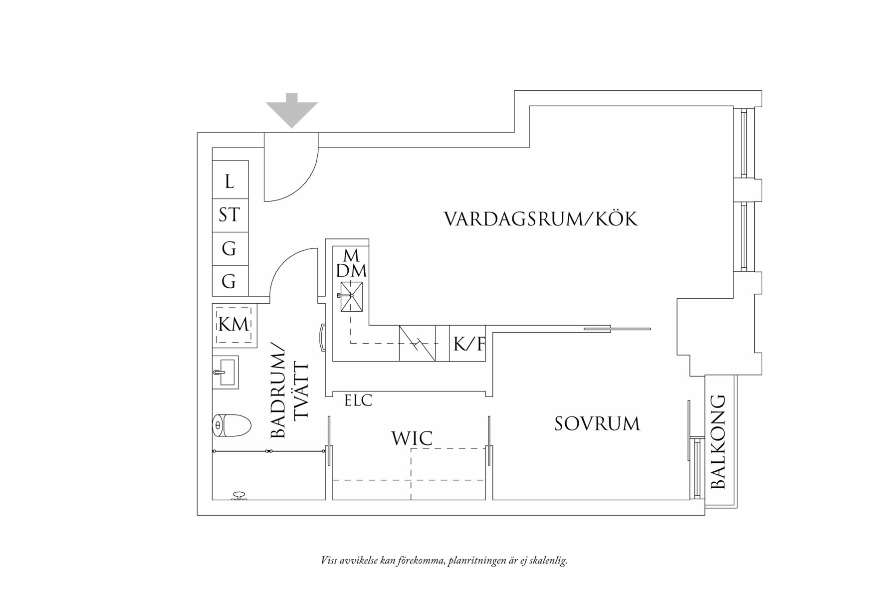 Planritning 1 Lodjursstråket 1