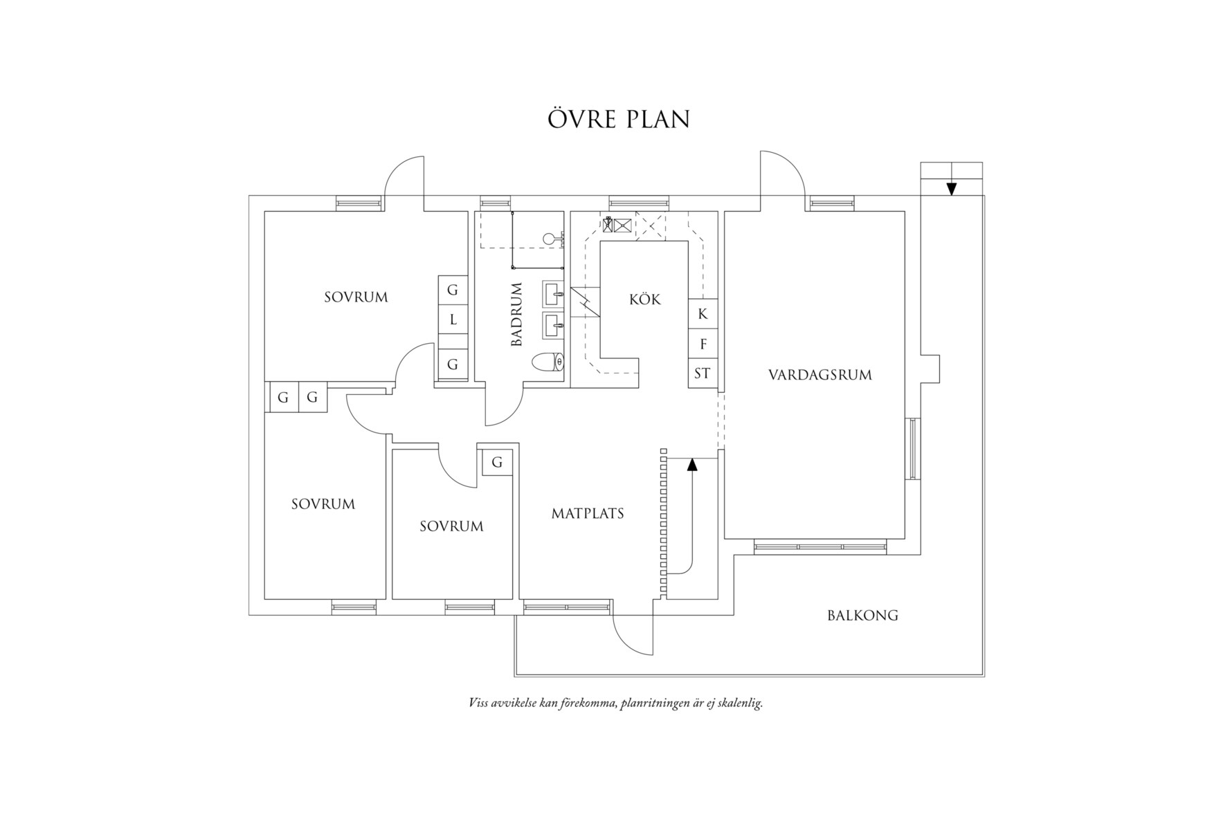 Planritning 2 Skäddegatan 20
