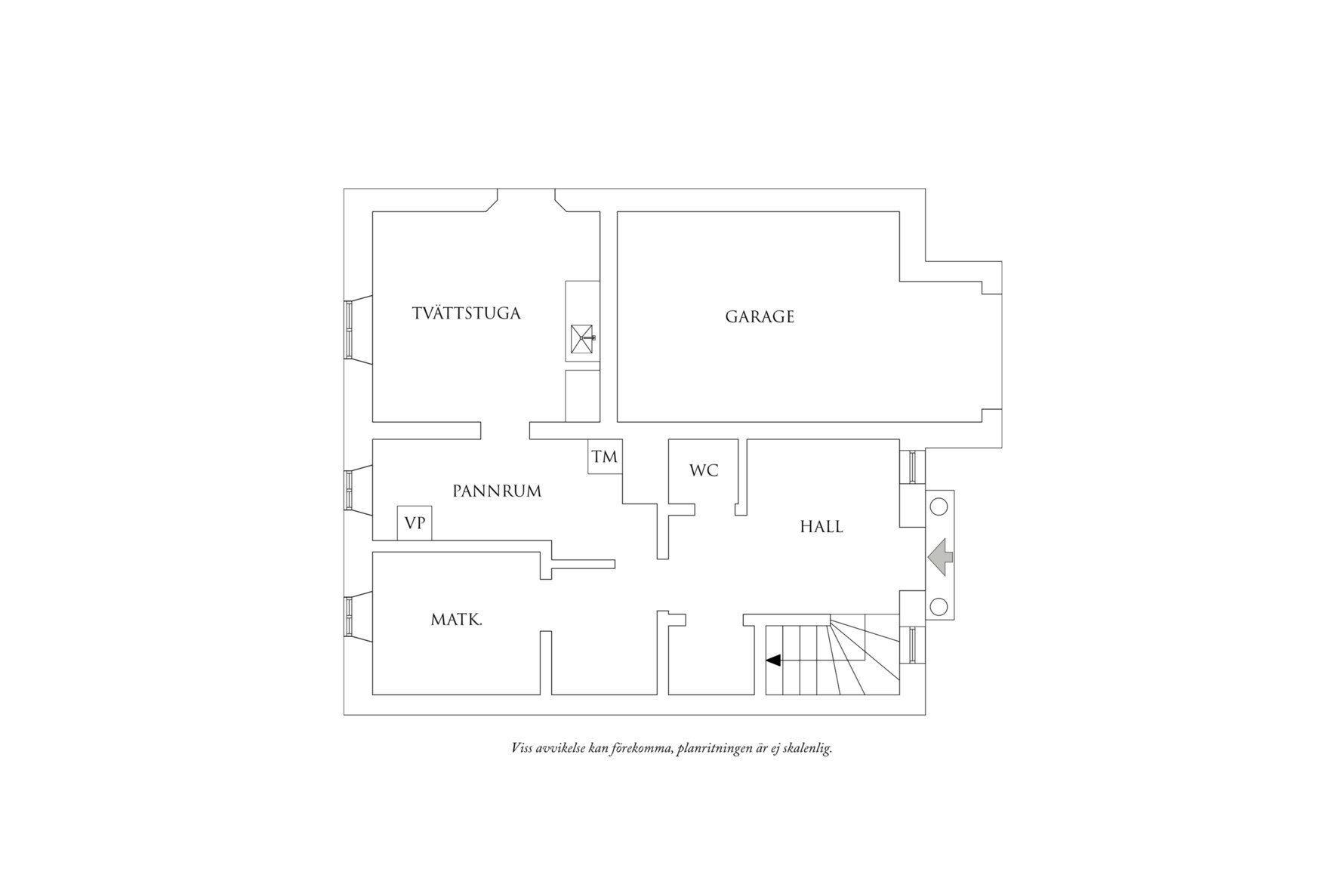 Planritning 1 Trumpetaregränd 6