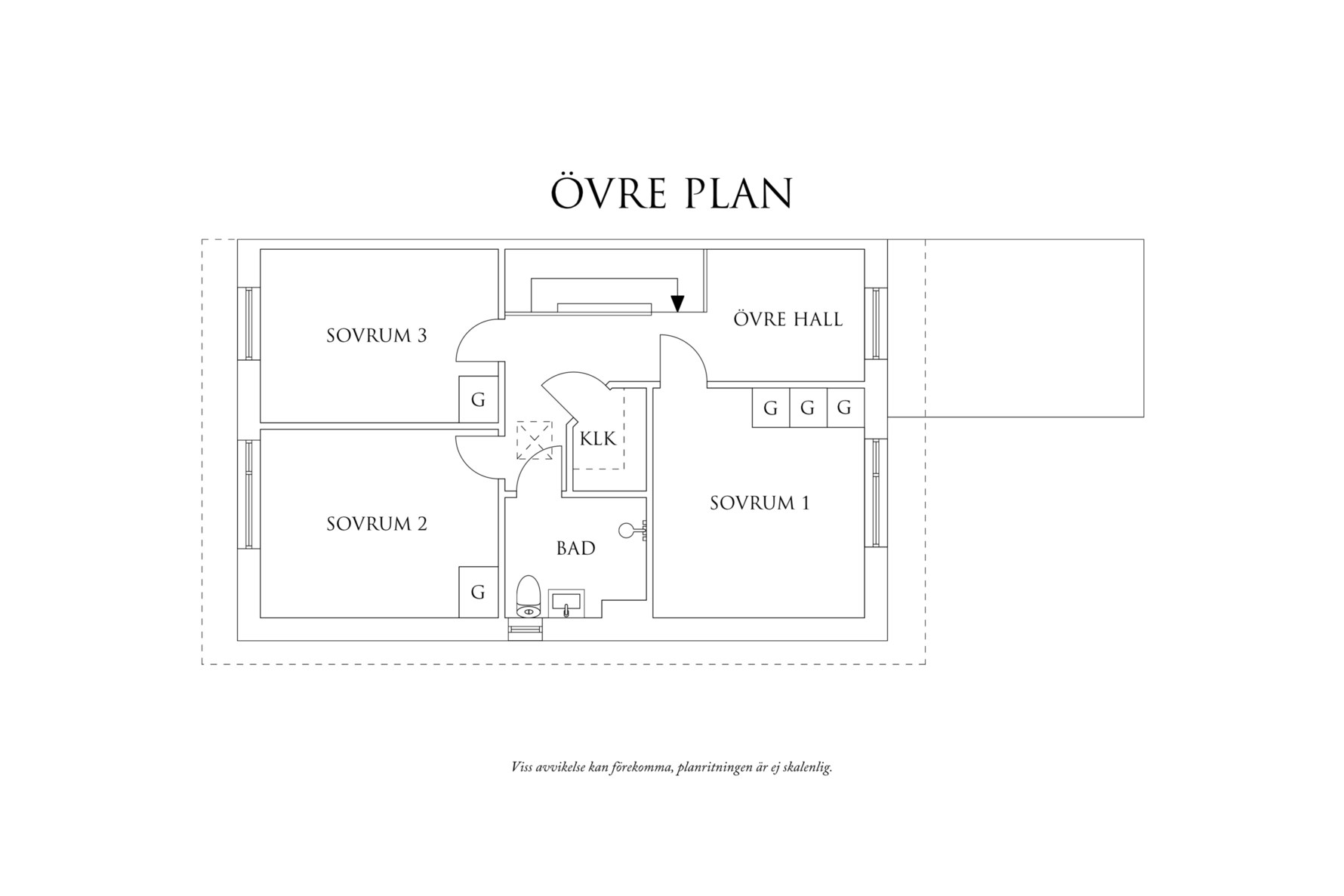 Planritning 2 Gårdavägen 33