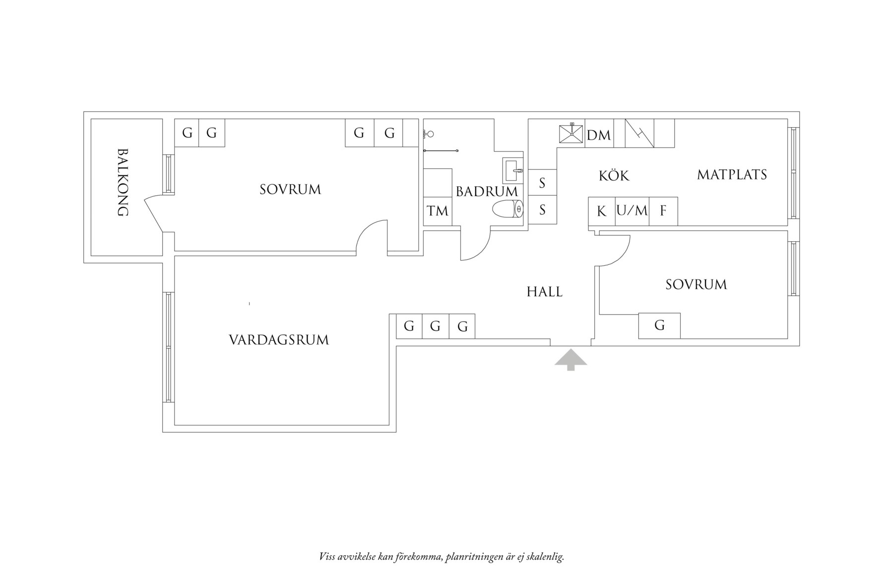 Planritning 1 Nilssonsberg 20