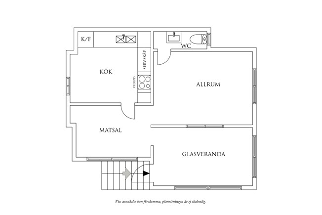Planritning 1 Smultrongången 182