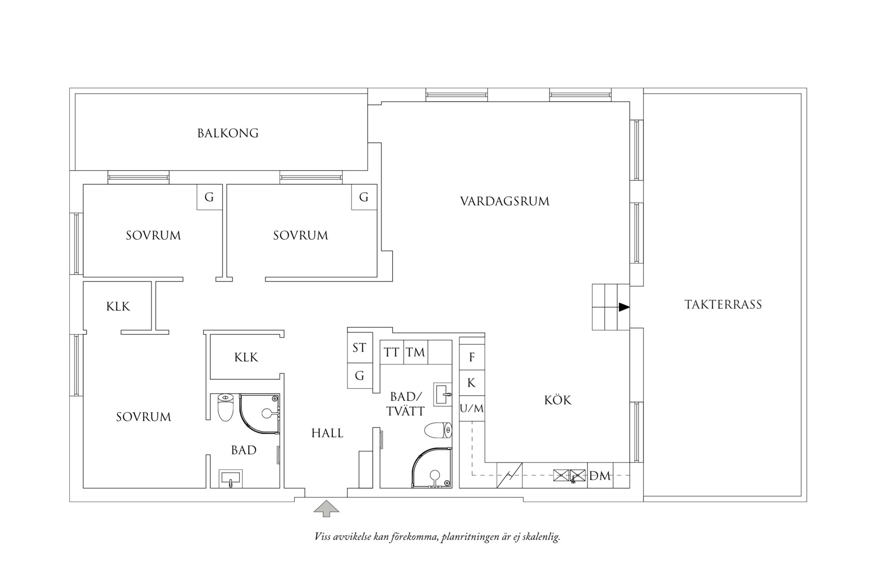 Planritning 1 Splintvedsgatan 4