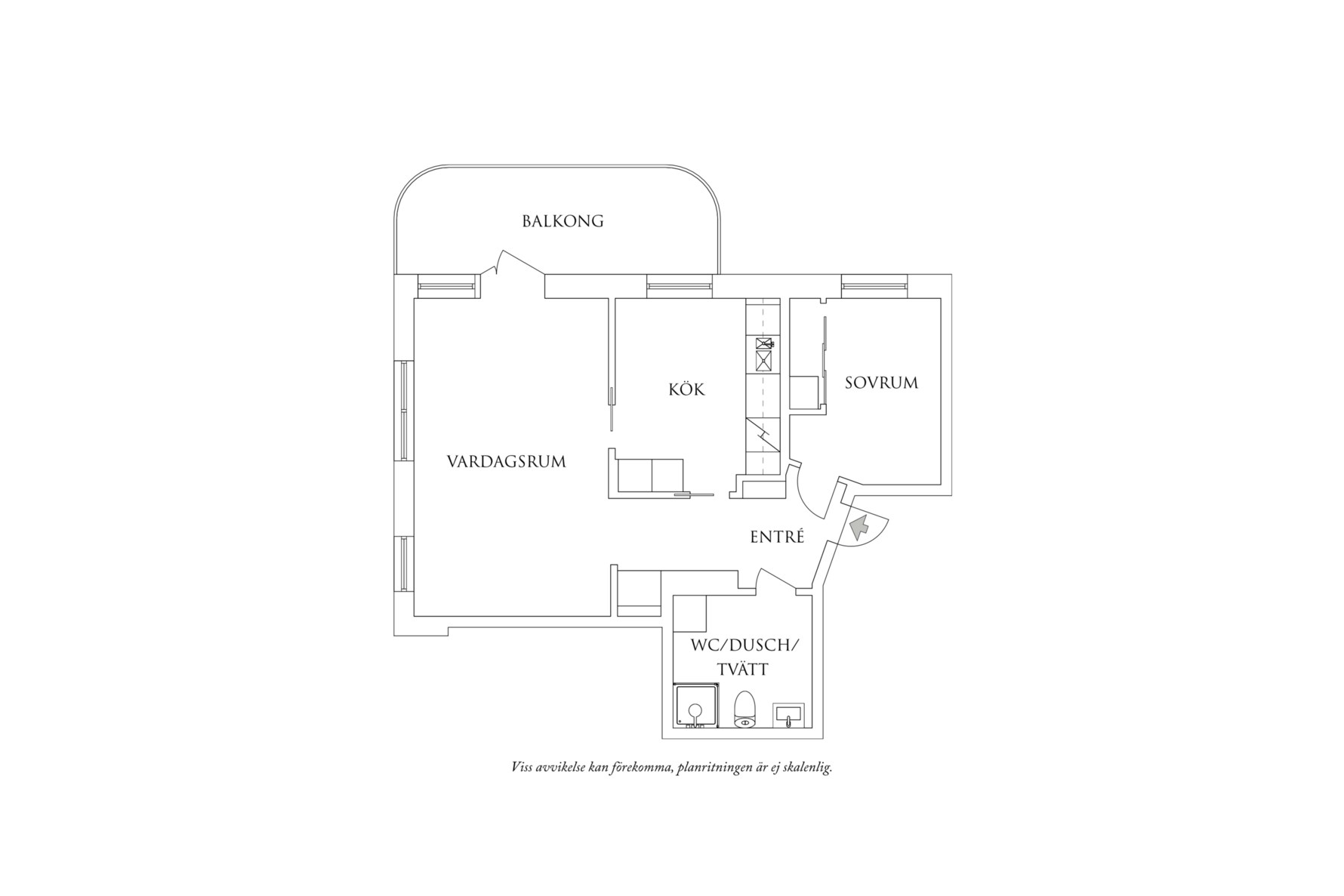 Planritning 1 Spånkullen 11