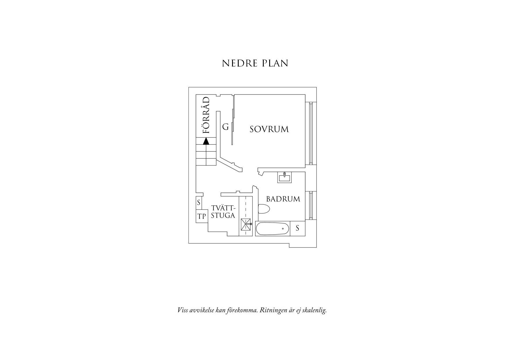 Planritning 3 Palmstedtsgatan 3A