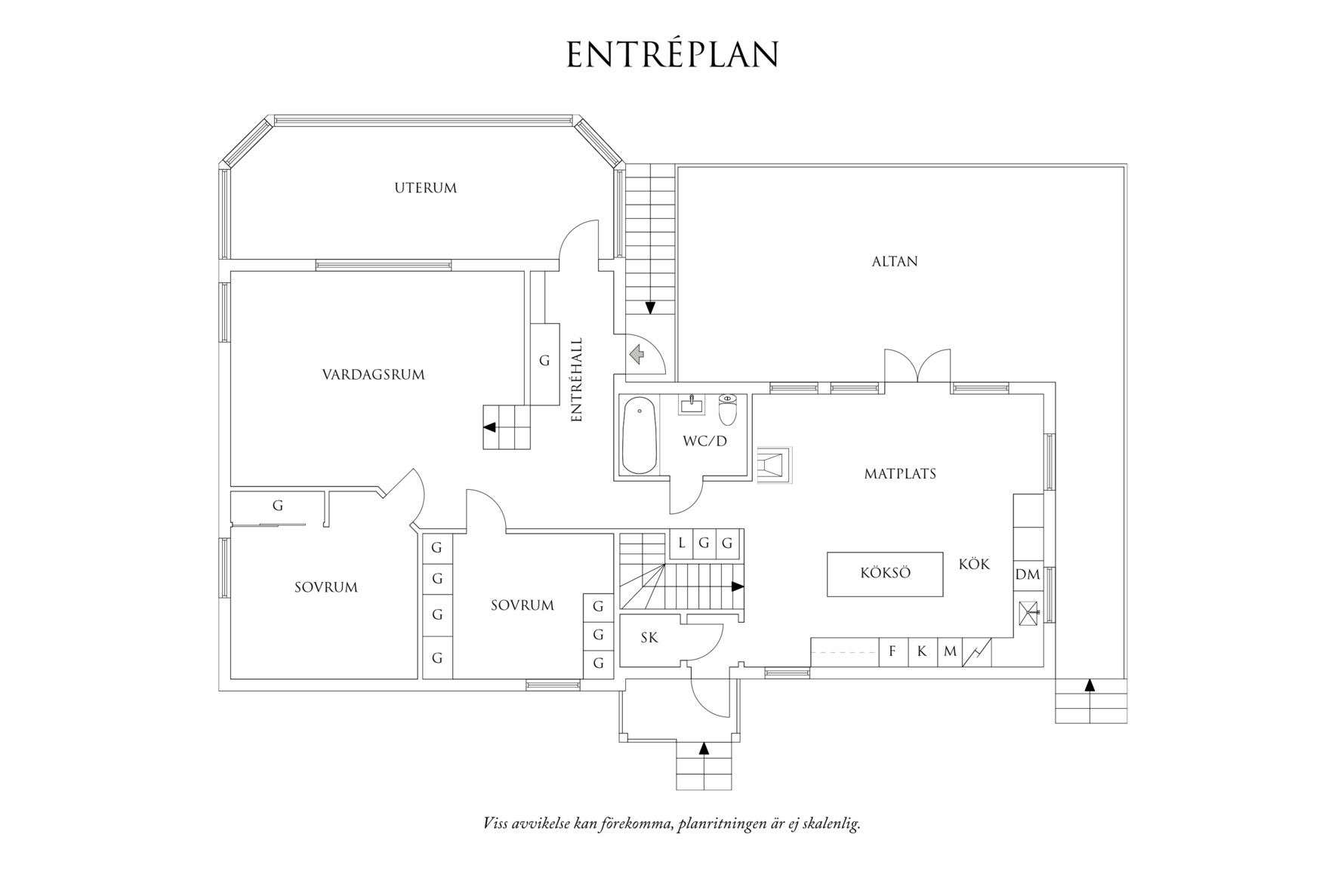 Planritning 1 Nordtångsvägen 9