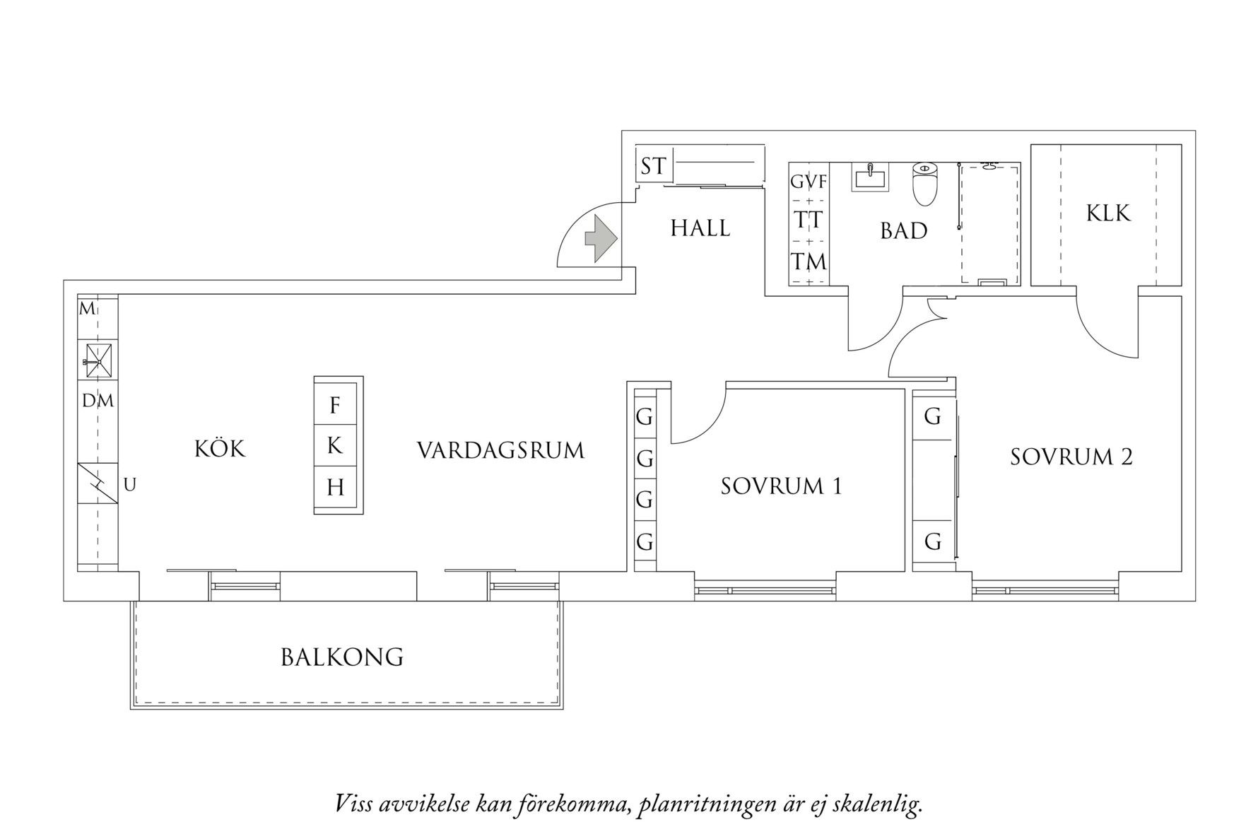Planritning 1 Sten-Åke Cederhöks Gata 1B