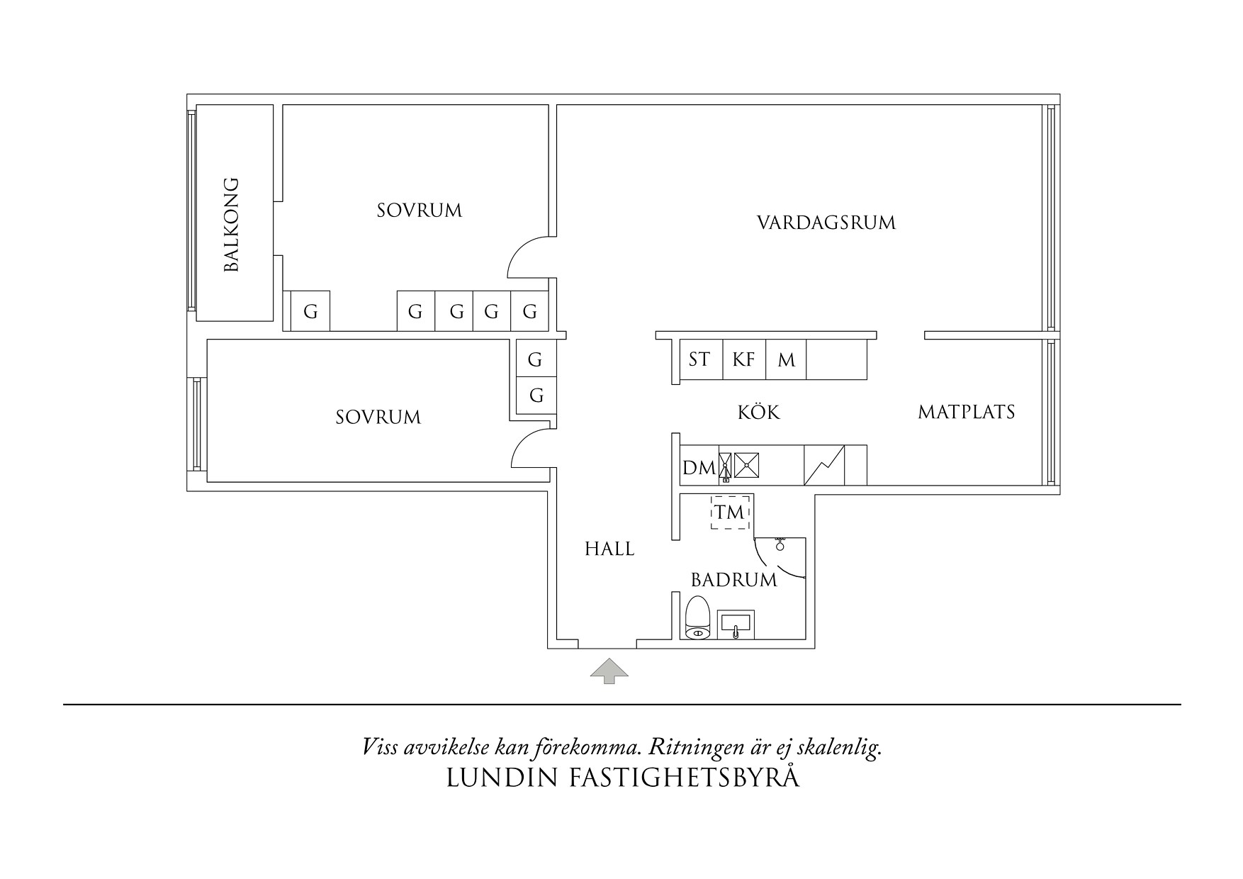 Planritning 1 Gröna gatan 65