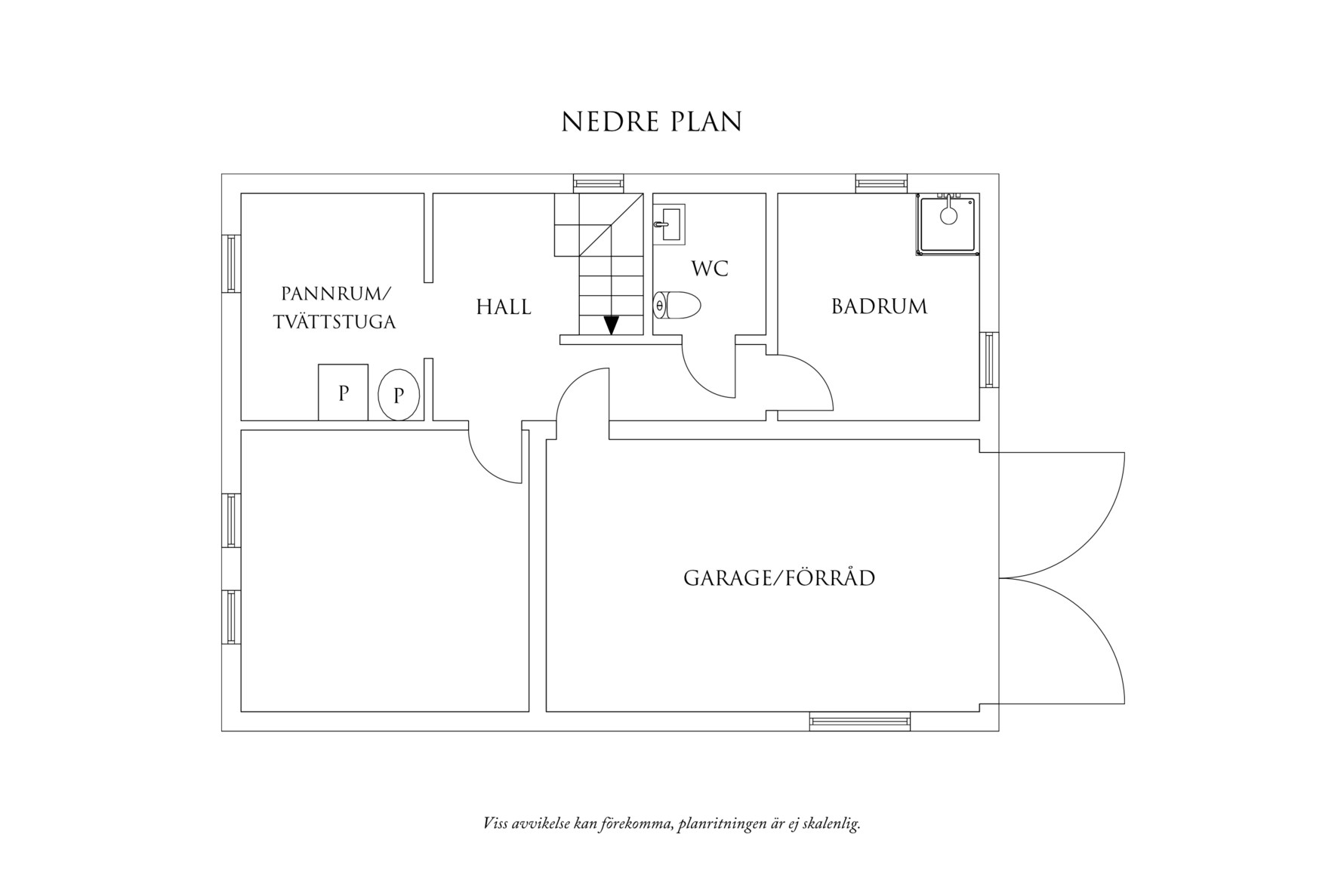 Planritning 2 Trastvägen 9