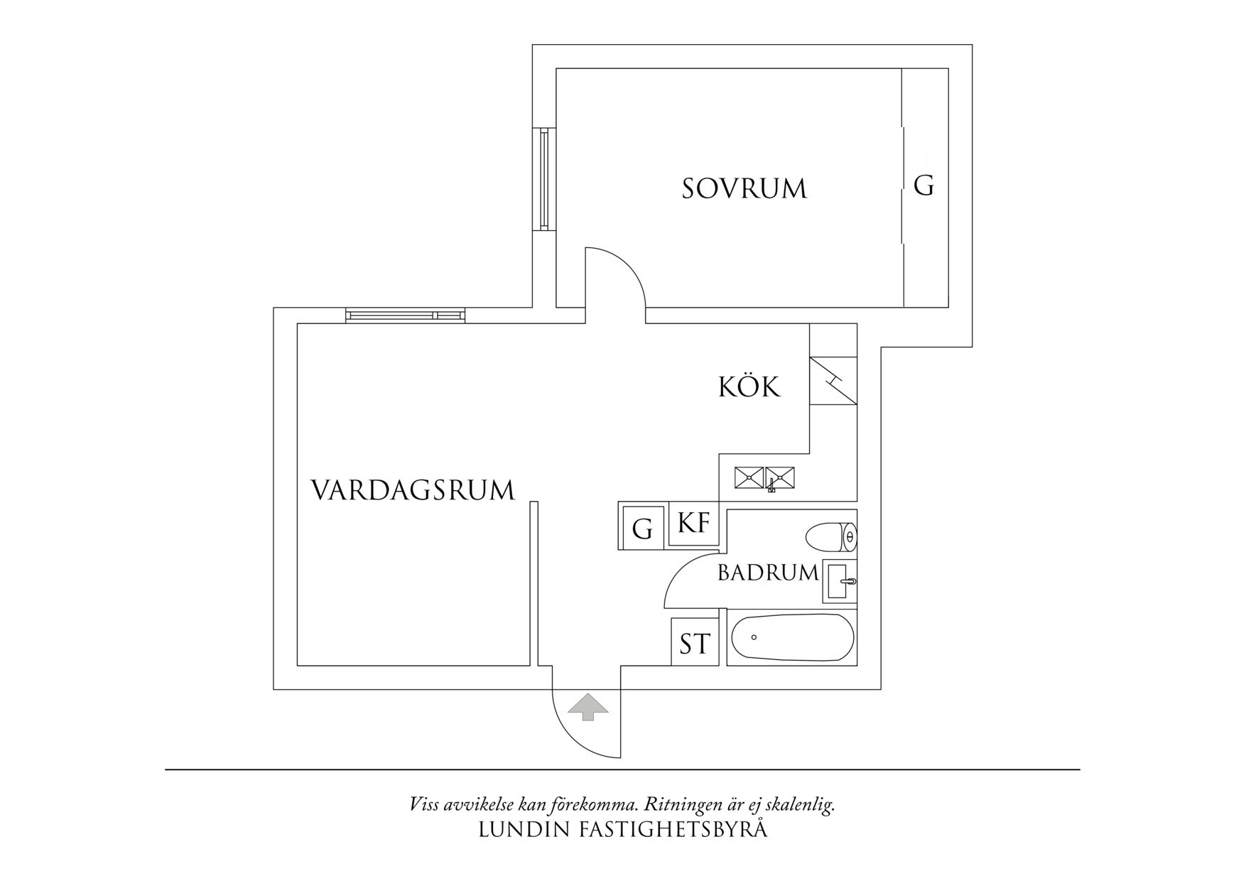 Planritning 1 Mattssonsliden 16