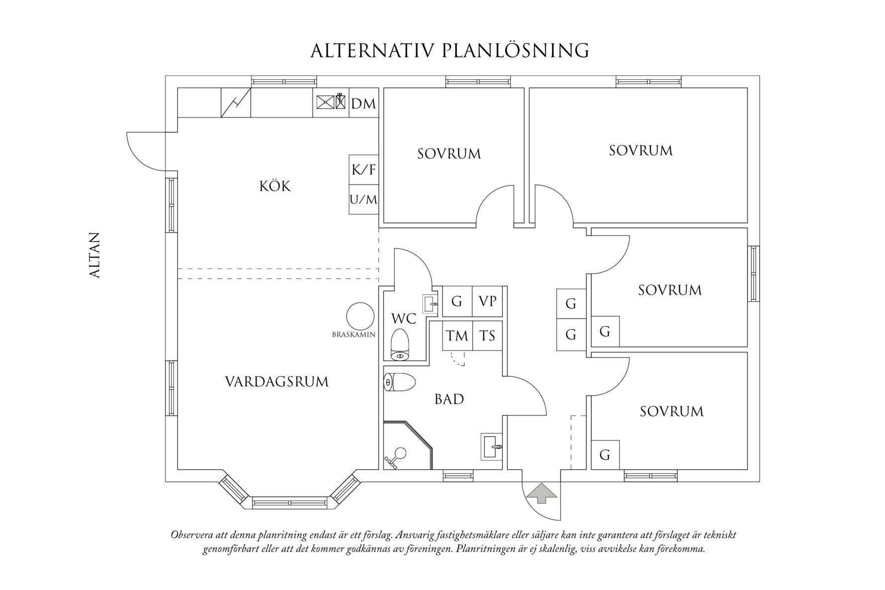Planritning 2 Aronshöjd 3