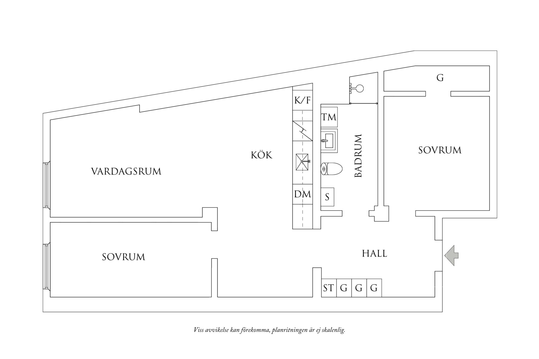 Alternativ planlösning