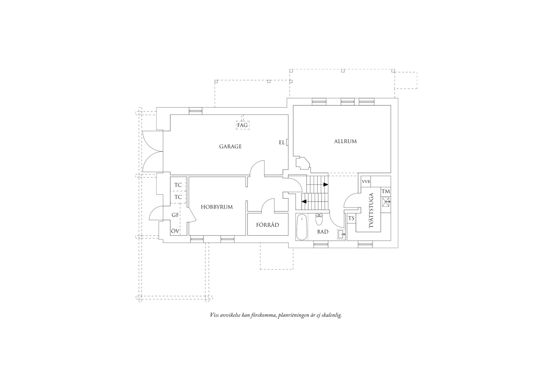 Planritning 2 Eckragatan 28B