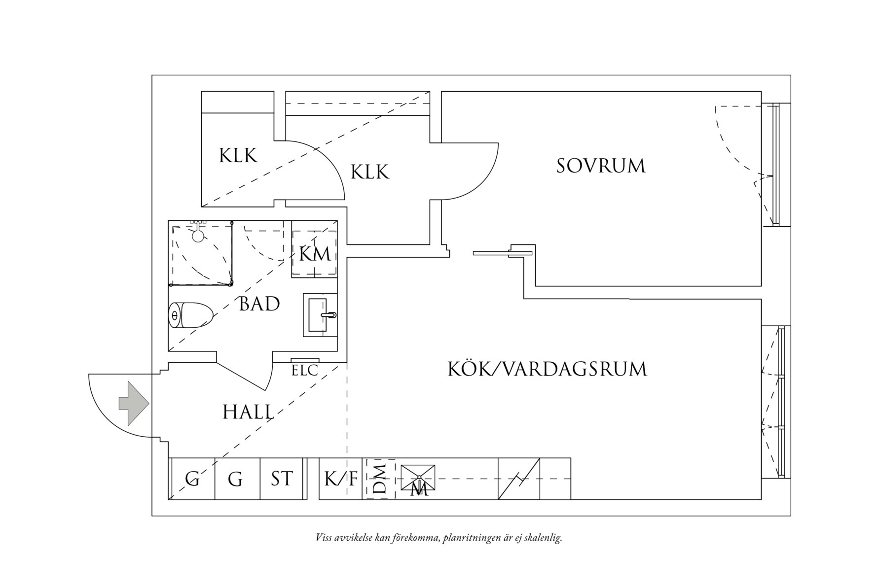 Planritning 1 Nordhemsgatan 10